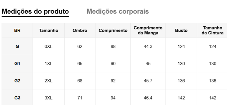 Casaco Rúbia Plus Size