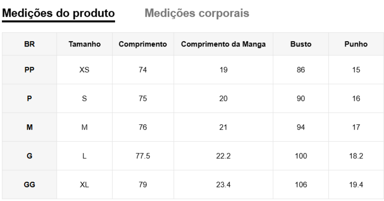 Casaco Cátia